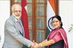 India-Oman Ministers meet and discuss mutual ties